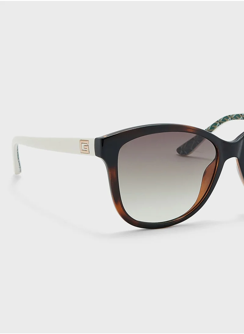 GUESS Cat Eye Sunglasses