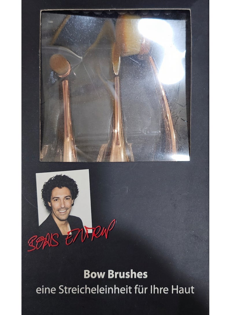 مجموعة فرش للمكياج 3 فرش من أسام بيوتي