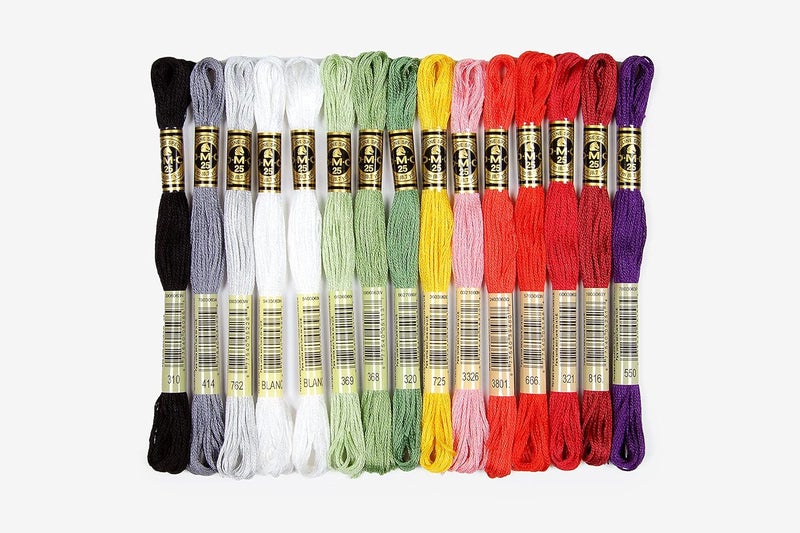 DMC Embroidery Floss Pack - 30 Assorted Colors, 8.7 Yards Each for Holiday Decor - Image 3