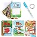 HAPTIME Water Coloring Books for Toddlers Aqua Painting Book for 18 Months Magic Paint Set for 2 3 4 5 Years Old Alphabet Flash Cards ABC Learning Road TripAirplane TravelCar Activities Essentials Kids - Image 3