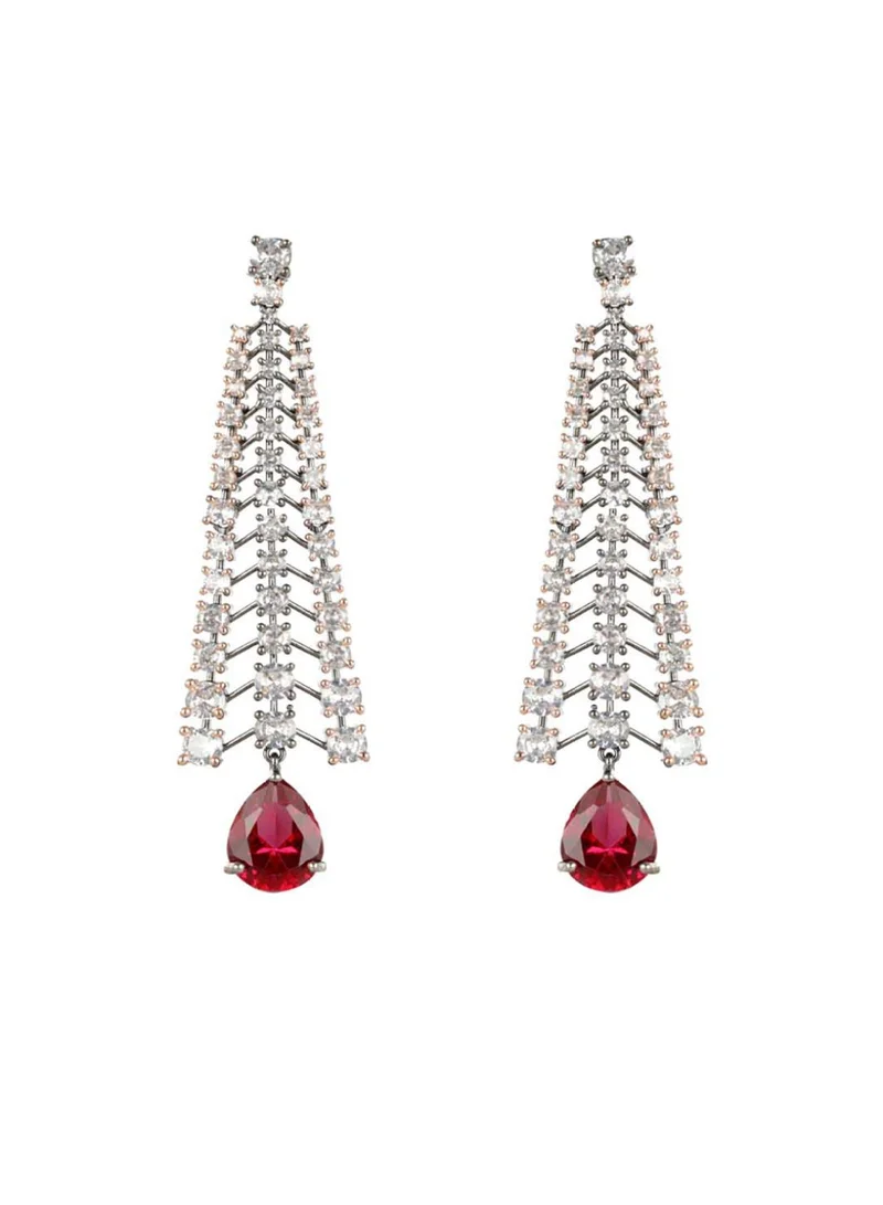Priyaasi Toned Drop Earrings