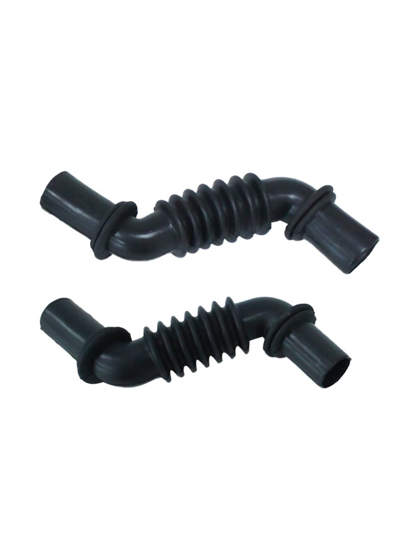 LAFORMO Pair(2) Power Window Door Jamb Wiring Boots Z (Accordion) Style,4" Long 3/4 Hole Compatible with Chevy Bel Aire 150 210 ; Camaro ; Alfa Romeo  - Image 1
