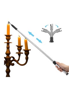 Arabest Electric Long Lighter,Retractable Length,Lgnition Port Can be Rotated 360°,Flameless Electronic Stick Lighter,Wind- & Weatherproof Long Lighter for Kitchen,Grilling,Stove  - Image 1