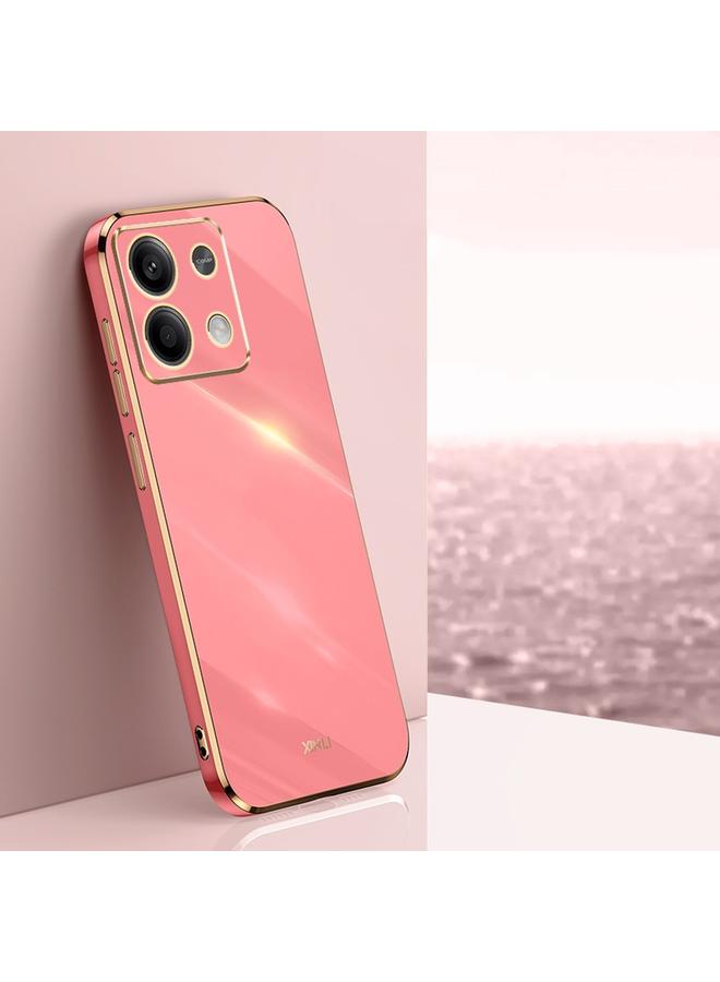 The Bros Case For Xiaomi Redmi Note 13 4G Straight Edge 6D Electroplate TPU Phone Case