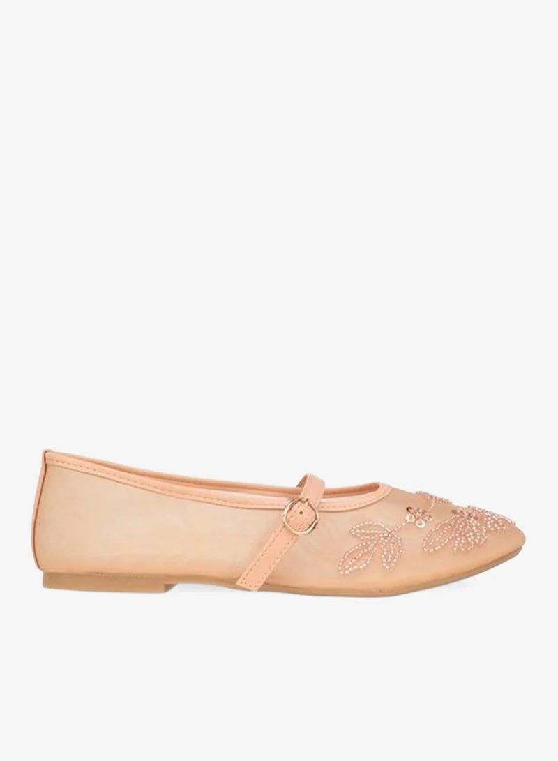 Flora Bella By Shoexpress Women Embellished Ballerina Shoes Ramadan Collection