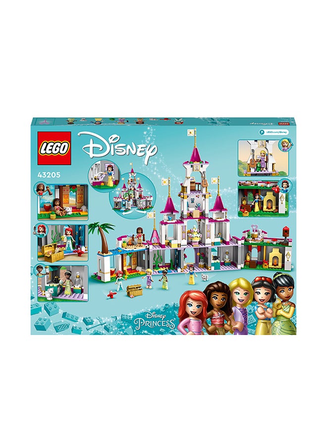LEGO - Disney Princess Ultimate Adventure Castle 43205 Building Kit; Creative Gift Collection For Endless Adventures; A Buildable Castle Toy To Boost Imaginative Play For Kids And Fans Aged 6 And Over (698 Pieces) - Image 1