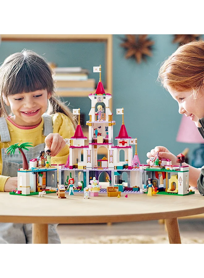 ليغو Disney Princess Ultimate Adventure Castle 43205 Building Kit; Creative Gift Collection For Endless Adventures; A Buildable Castle Toy To Boost Imaginative Play For Kids And Fans Aged 6 And Over (698 Pieces)