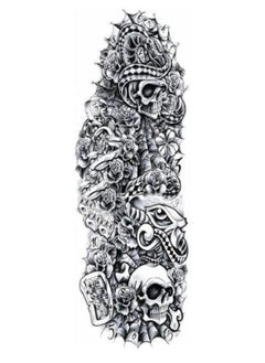 Full Arm Waterproof Temporary Tattoo For Men & Women Long Time Lasting
