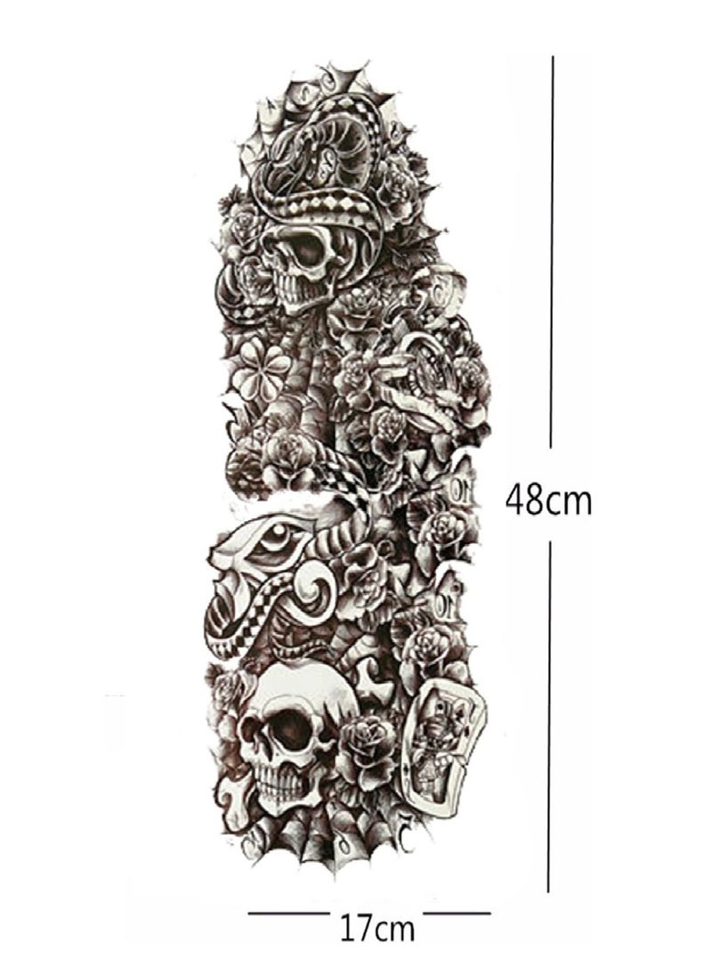 Generic - Full Arm Waterproof Temporary Tattoo For Men & Women Long Time Lasting - Image 1