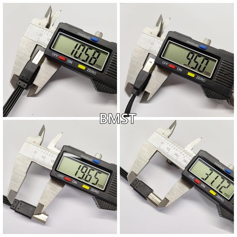 Printer Scanner Cable USB to B Interfaces Enhancing Signals Stability Texture Suitable for Various Devices Type B Cable - Image 5
