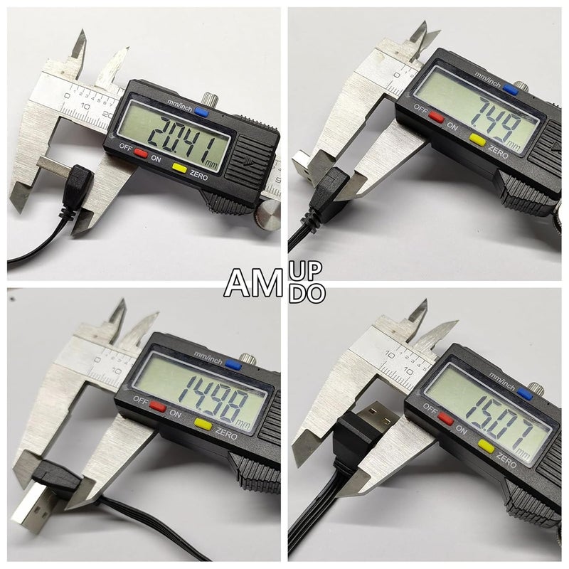 Printer Scanner Cable USB to B Interfaces Enhancing Signals Stability Texture Suitable for Various Devices Type B Cable - Image 3