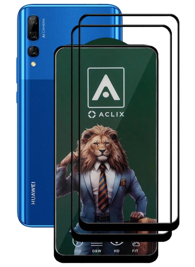 أكاليكس قطعتين، حماية شاشة،  لهاتف هواوي Y9 برايم (2019) ، جودة ممتازة. - Image 1