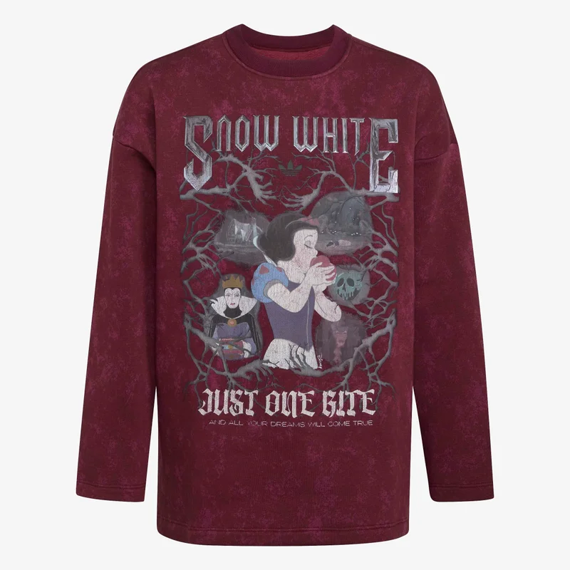 ADIDAS DISNEY VILLAINS OVERSIZED HOCKEY CREW T-Shirt