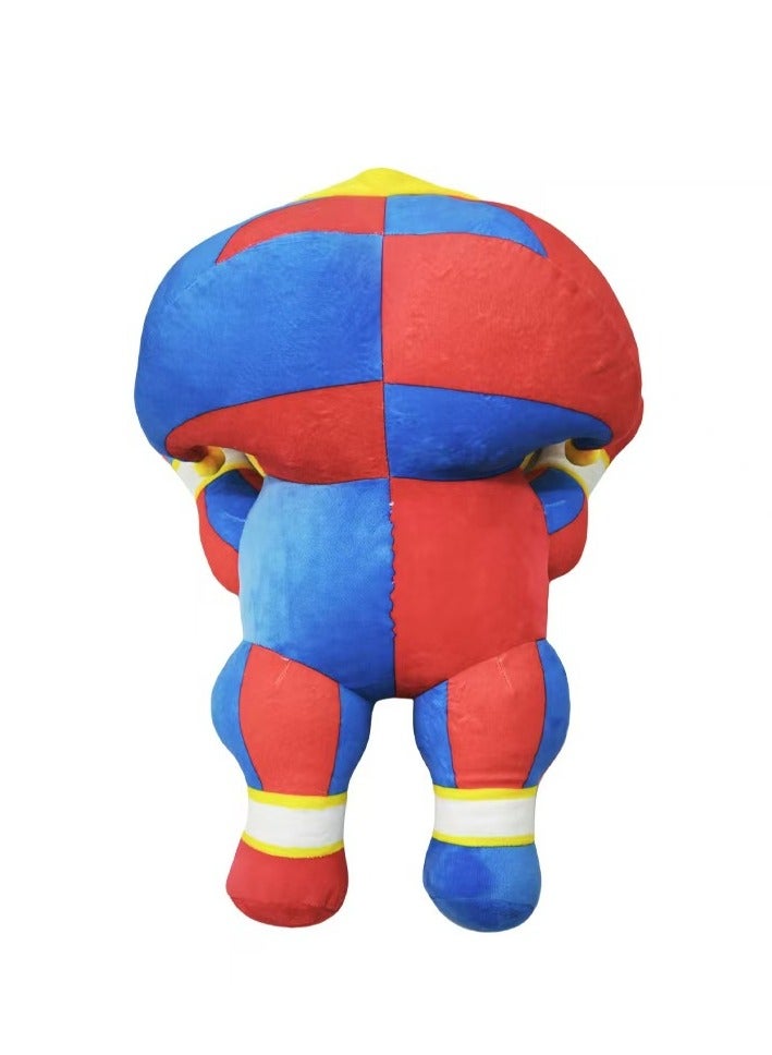 Big Pomni Circus Plush - Quirky Clown Monster Soft Toy for Kids and Collectors
