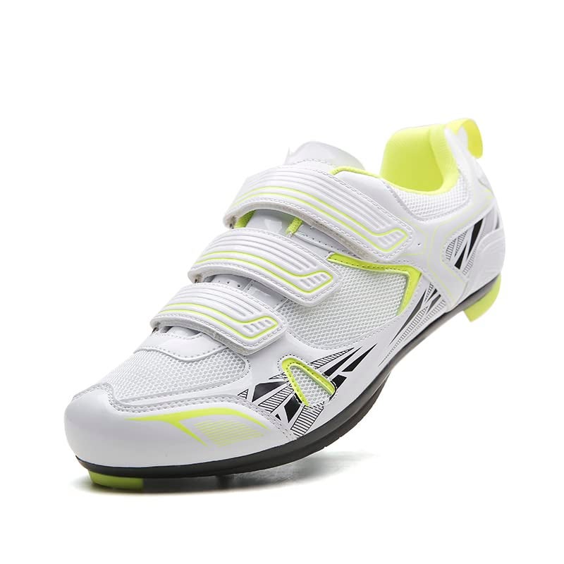 Patavinity Cycling Women Shoes for Bike and Bike+ with Delta-Compatible Bike Cleatsï¼ˆ8.White - Image 1