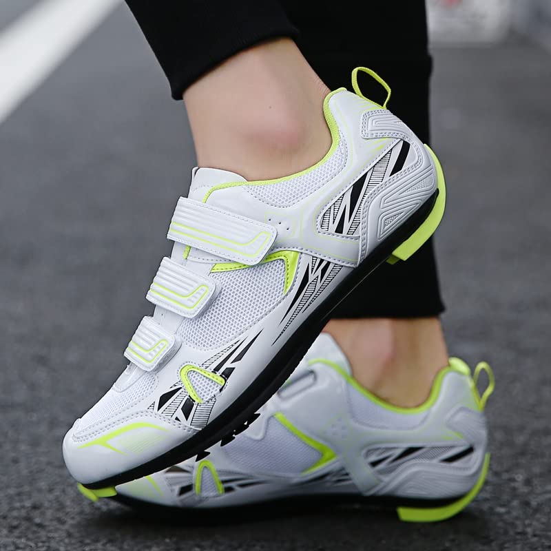 Patavinity Cycling Women Shoes for Bike and Bike+ with Delta-Compatible Bike Cleatsï¼ˆ8.White - Image 2