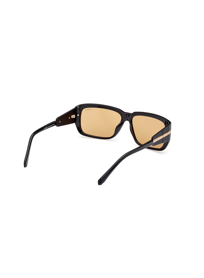 GUESS Men's UV Protection Rectangular Sunglasses - GU0009001E60 - Lens Size: 60 Mm - Image 4