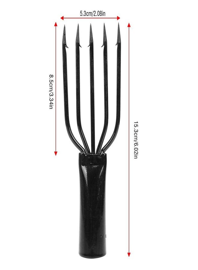 ZERONE Fishing Frog Gig Spear, Fishing, Stainless Steel Fishing Fork for Fishing(5 Prong) - Image 3