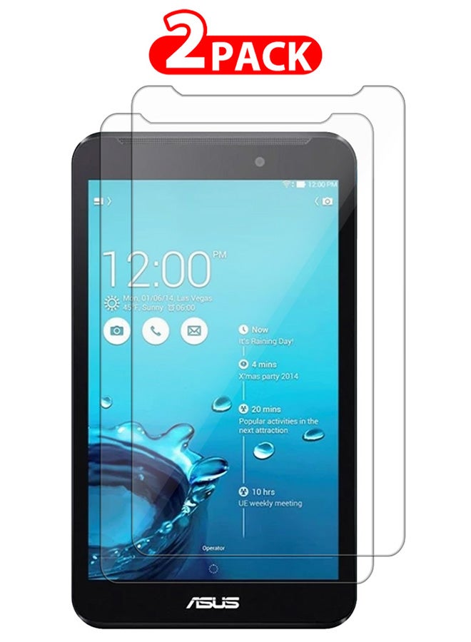 CATANES 2 Packs For Asus Fonepad 7 FE170 Tablet Screen Protector Anti-Glare 9H Hardness Tempered Glass Scratch Resistant HD Display Screen Protector - Image 1