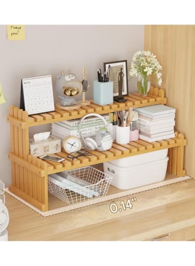 كيكي حامل زهور عصاري لسطح المكتب، نافذة خليجية، شرفة، زهرة متعددة الطبقات، 67*30*21 سم، بني - Image 4