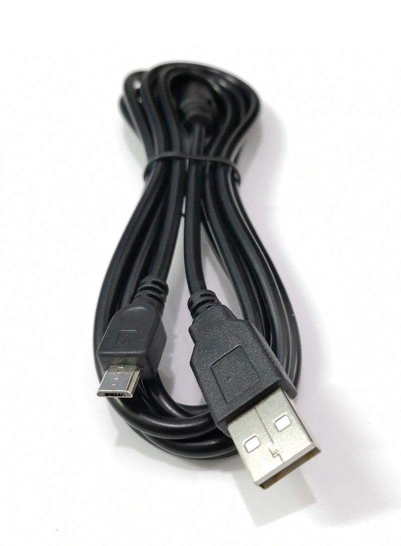 كابل B8V-00115 USB لنقل البيانات من سوني PS4، نقل بيانات سريع، متوافق مع PS4 وأجهزة الكمبيوتر، تصميم متين، أسود. - Image 5