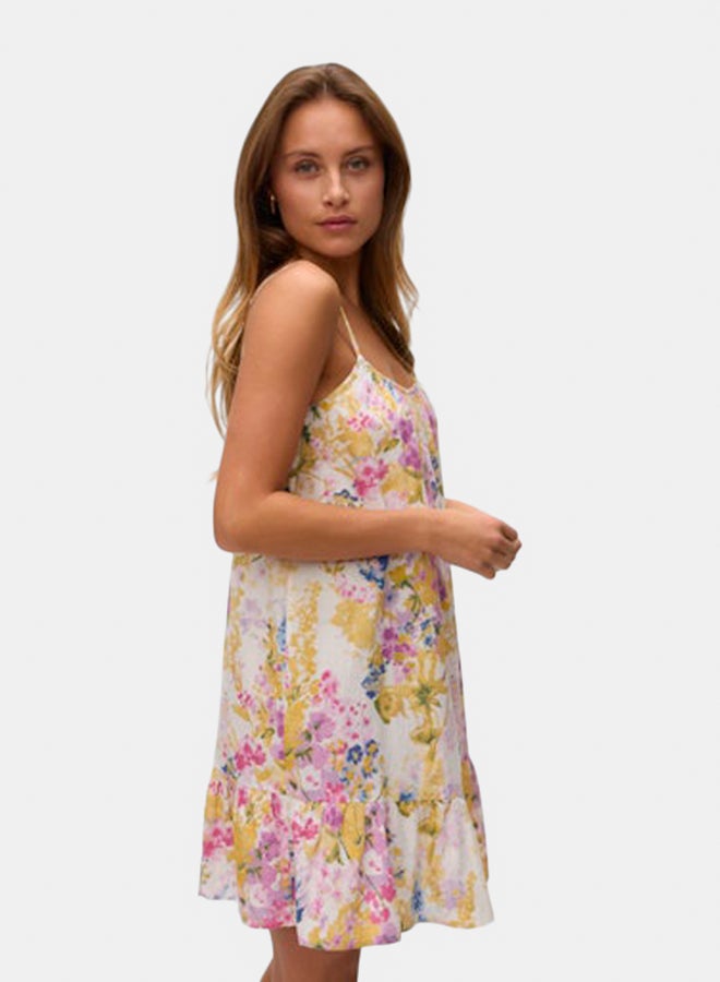 VERO MODA VERO MODA Womens Dicthe Short Singlet Dress  - Image 3