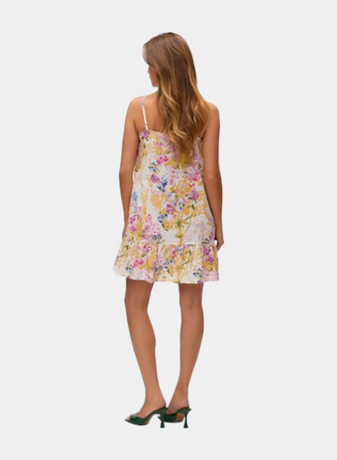 VERO MODA VERO MODA Womens Dicthe Short Singlet Dress  - Image 4