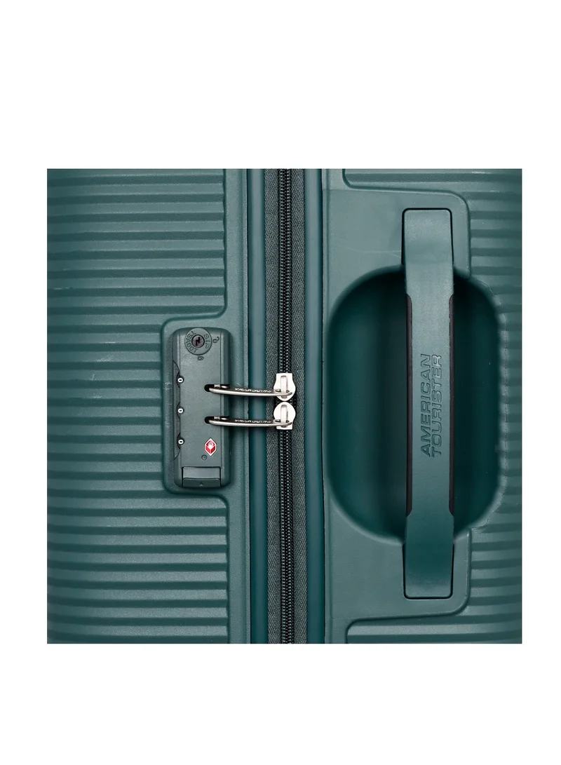 AMERICAN TOURISTER Maxplus Spinner 3 PC Set - Olive - 3 Years Global Warranty
