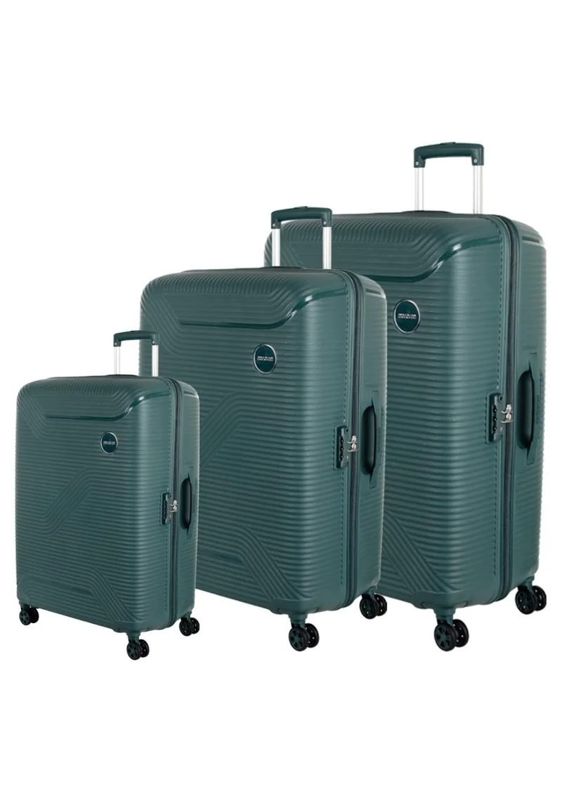 امريكان توريستر ماكس بلس مجموعة حقائب بعجلات  قطع - زيتوني - ضمان عالمي  سنوات