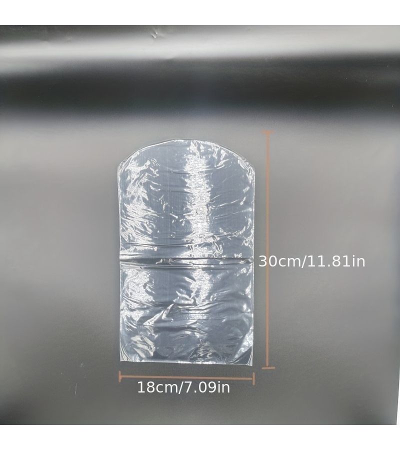 PVC Heat Shrink Bags 5.51x10.24 Inch Clear Plastic Shrinkable Pouches 10 Pack - Image 4