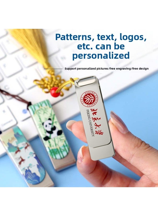 Guofeng U Disk Logo Lettering 64g Creative Pattern Scenic Spot Cultural Tourism Publicity Enterprise Commemorative Practical Companion Gift U Disk-Color:Whichuang U Disk Free Design One-to-one Professional Personalized Service Welcome To Consult-Capacity:1GB  - Image 4