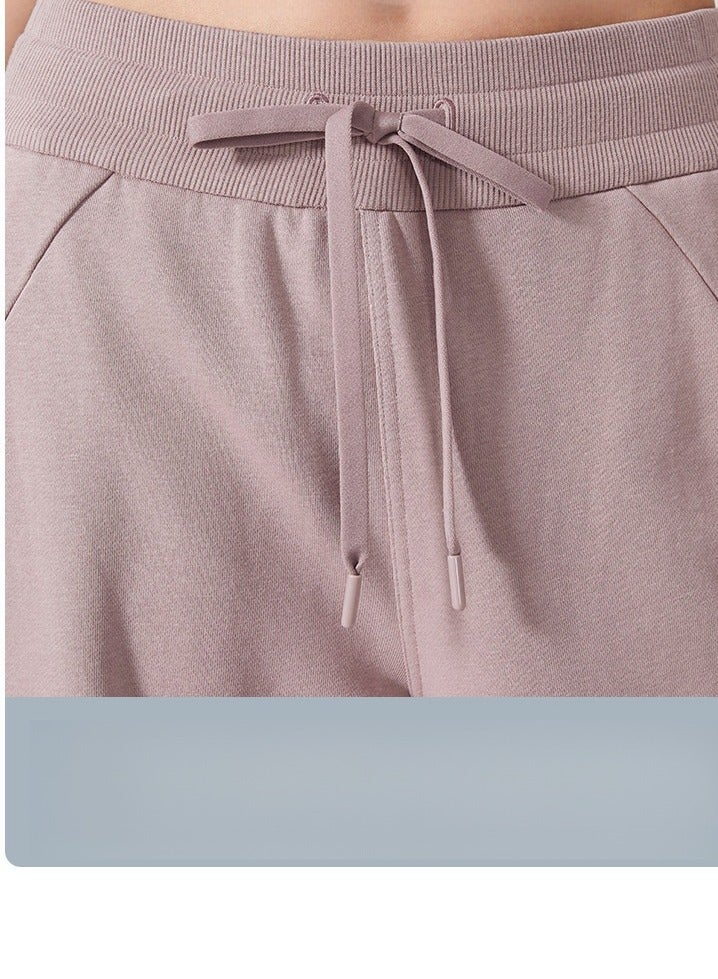 Fashionable And Versatile Sports High Waist Slimming Casual Loose Wide Leg Pants Yoga Pants - Image 5