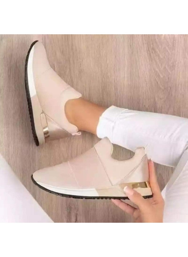 Breathable Large Size Women's Shoes Spring And Autumn New Mesh Sports Casual Women's Shoes Lightweight Sneakers
