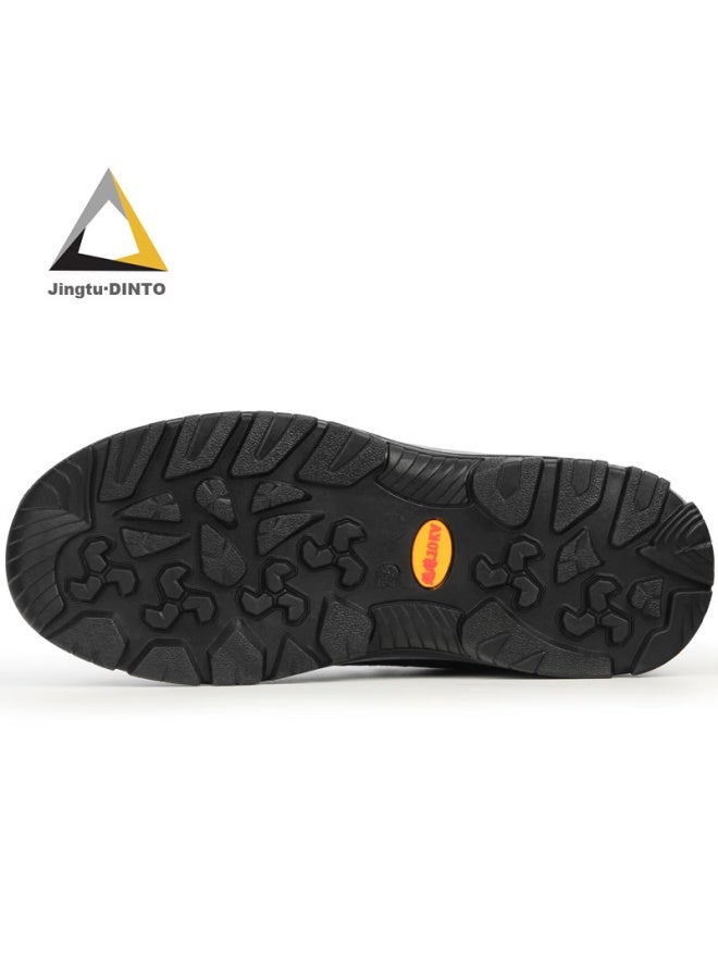 Jingtu Jingtu Men's Ulated 10kv Safety Shoes With Anti-smashing Plastic Toe Cap, Puncture-resistant, Wear-resistant, Lightweight, And Safe Functional Shoes 9153-10 Size 45 - Image 4