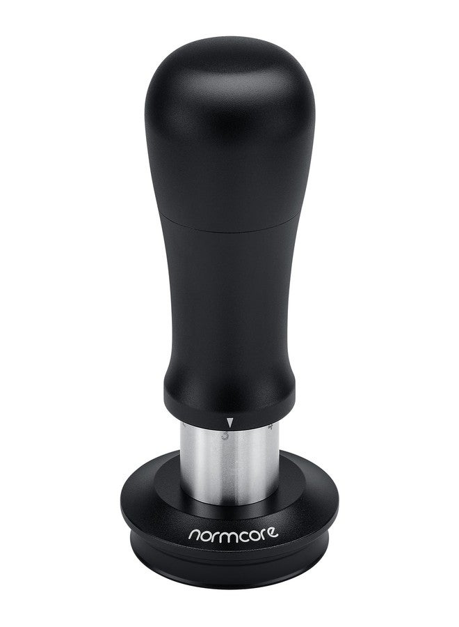 Normcore 53.3mm Espresso Tamper V5, Spring-loaded Coffee Tamper with Titanium Coating Flat Base, 6-Pressure Adjustment, Compatible with 54mm Breville Sage Portafilter, Black - Image 4