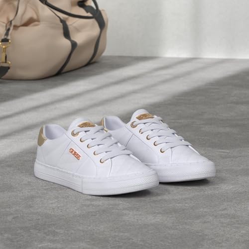 Guess Women's Loven Sneaker, White, 5.5 - Image 2