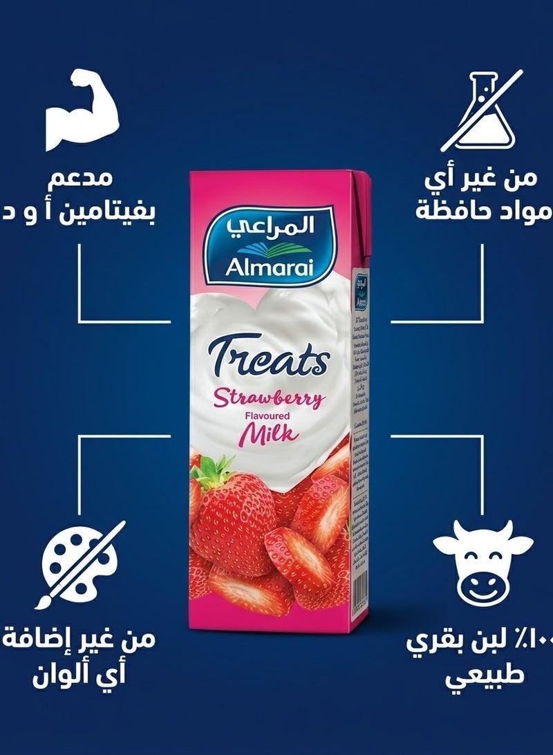Almarai Treats Strawberry Milk Offer ـ 6 Pieces × 200 ml - Image 3