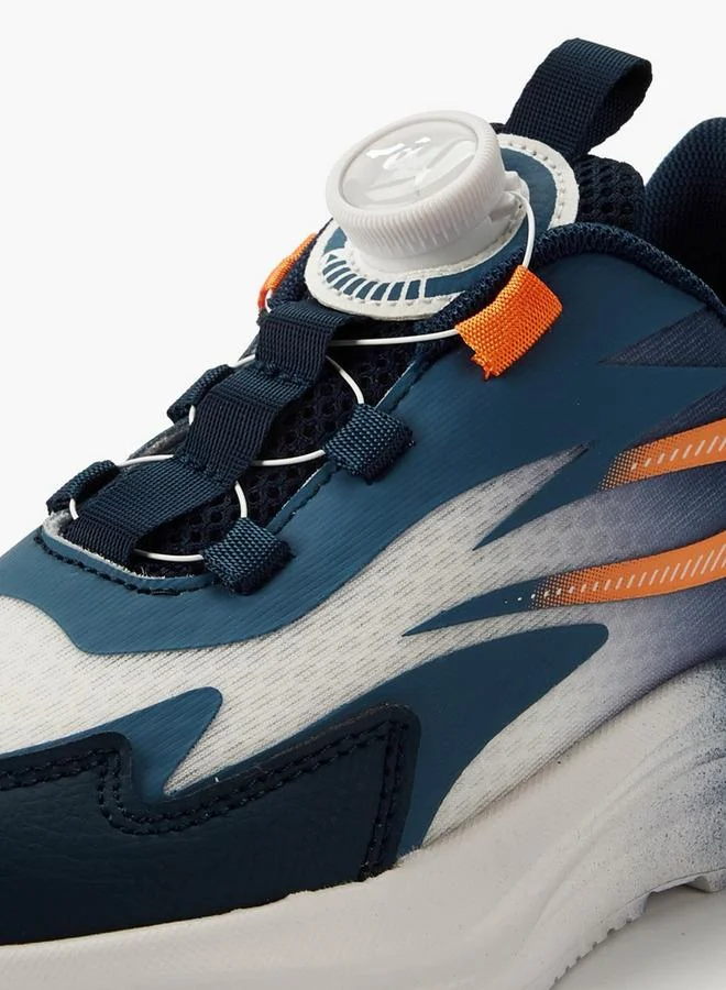 Kappa Blue Boys Rotating Buckle School Sports Shoes for Men | Best Price UAE