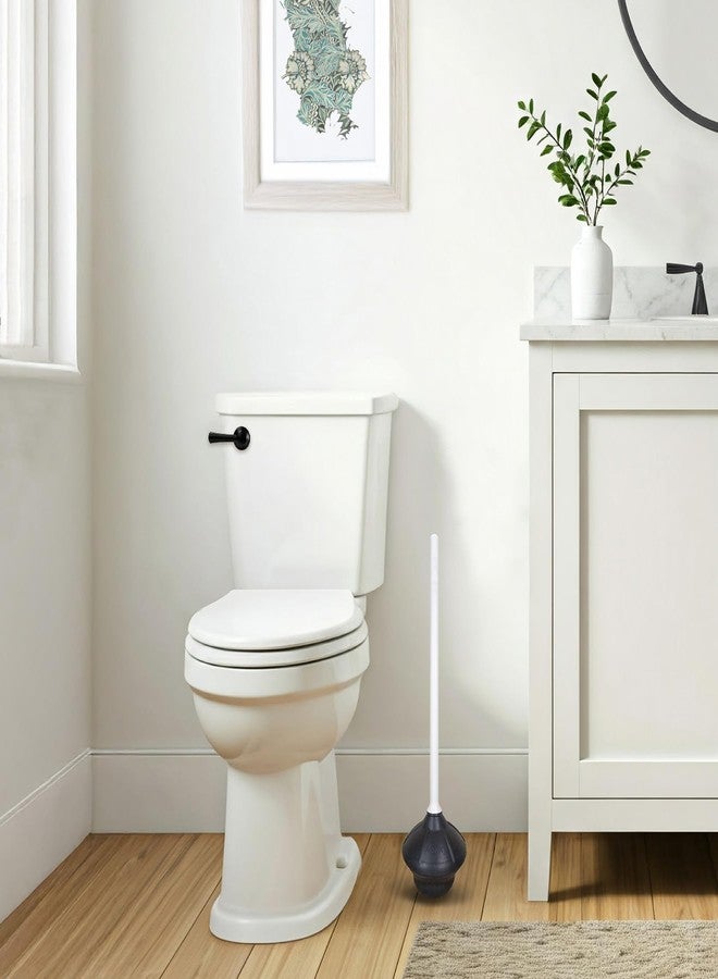 Korky Toilet Plunger - Fits All Bowl Shapes - Clears Common Clogs - Flexible Rubber for Effective Plunge - All Purpose Power Plunger - Image 5