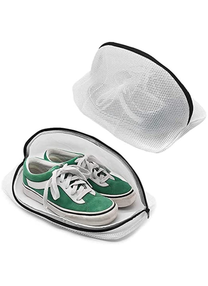 MIRFA Shoe Washing Bags - Pack of 2 - Reusable Mesh Shoe Laundry Bags - Fit up to Men’s Size 12  - Image 1