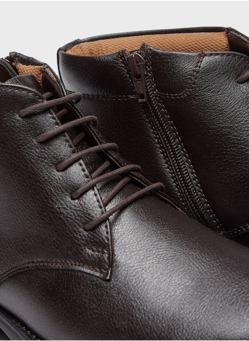 LBL by Shoexpress - Formal Lace Up Boot - Image 1