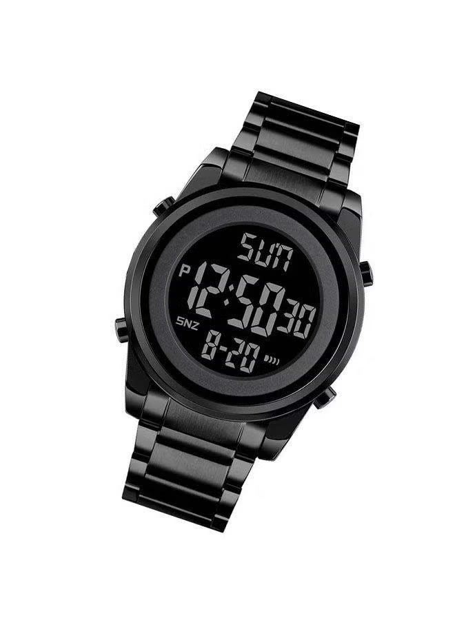 سكمي ساعة يد رقمية - قياس 52 مم - لون أسود للرجال - Image 3