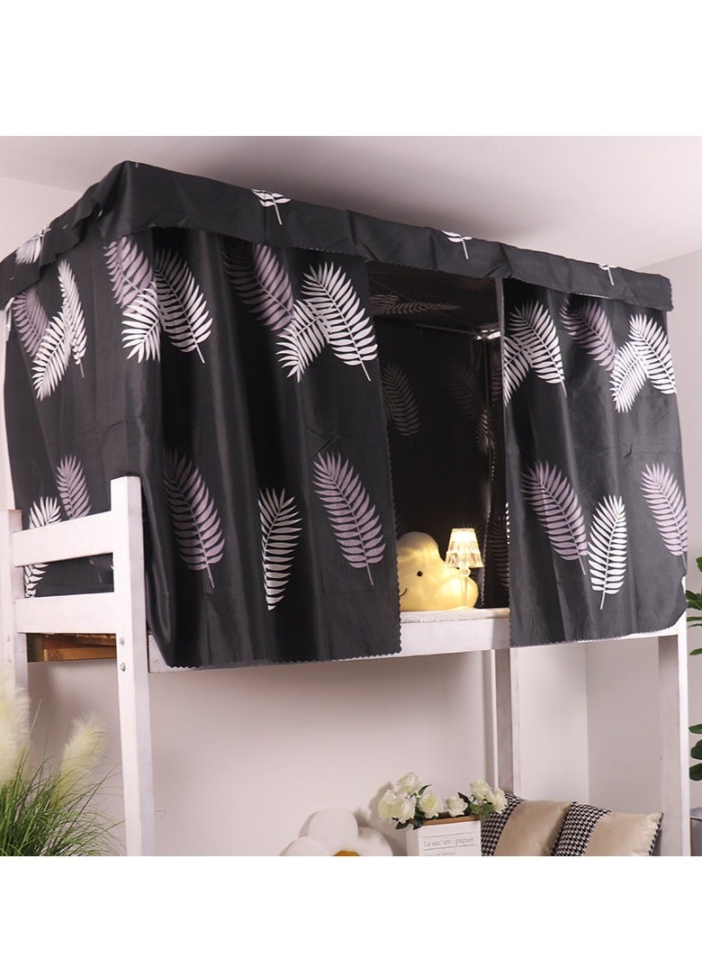 Y&D Bed Canopy Tents Curtain Blackout Curtain Single Bed Tent Curtain Student Shading Cloth Bed Canopy Mosquito Net Student Sleep Privacy Protection Student Mosquito Nets With Bracket  - Image 2