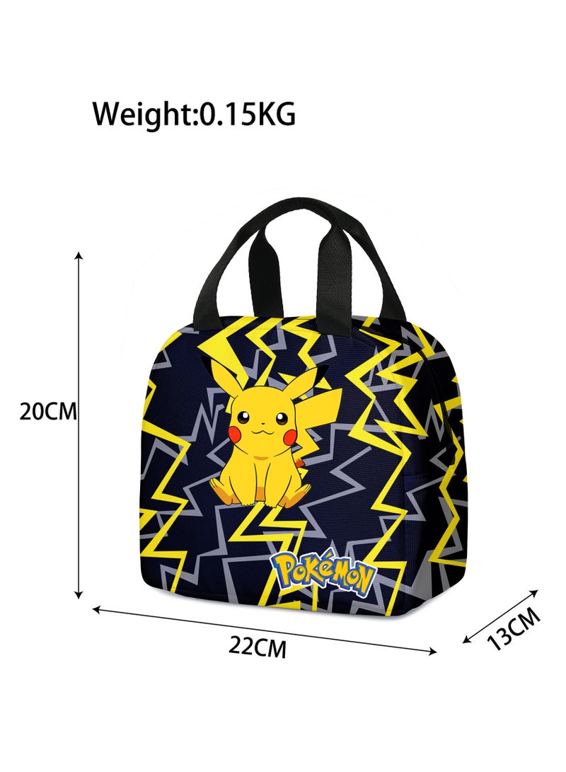 بوكيمون حقيبة غداء كارتونية من بيكاتشو - Image 2