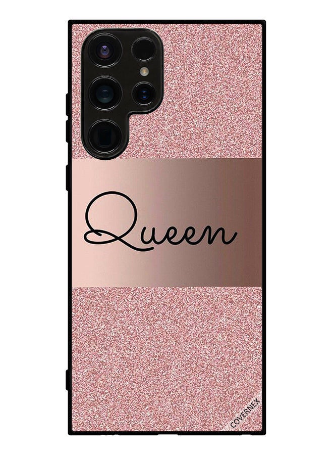 Covernex Protective Case Cover For Samsung Galaxy S23 Ultra Queen Glitters Background - Image 1