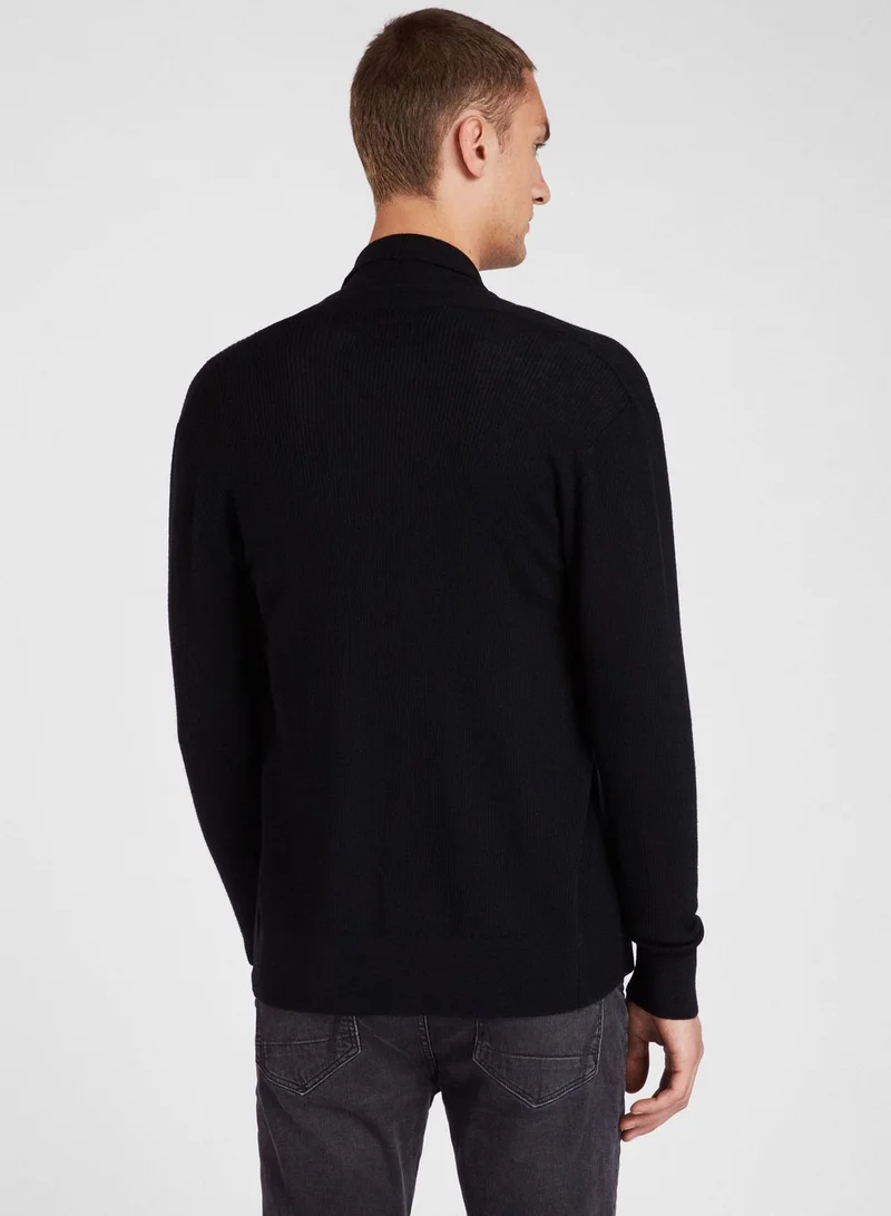 all saints Mode Merino Open Cardigan