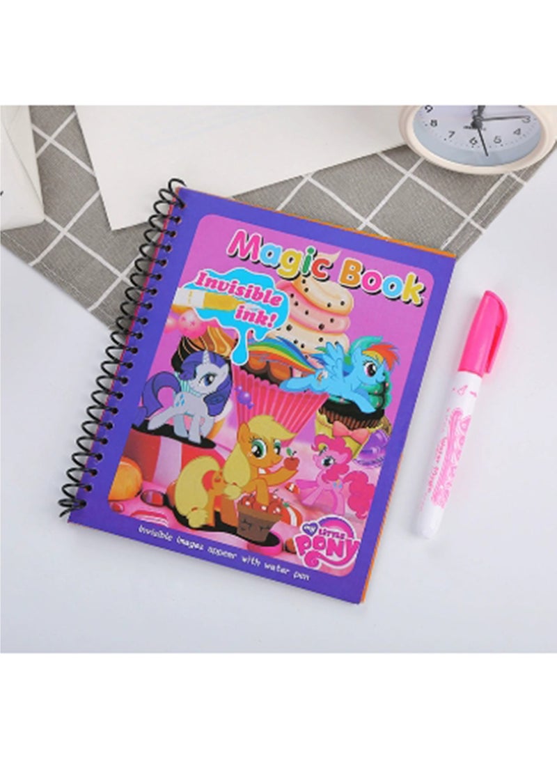 Water Coloring Books for Toddlers,Water Painting Book for Toddlers,Paint with Water Books for 3-5,Water Doodle Book Toys,Travel Toys for Toddlers,Toddler Travel Toys - Image 3