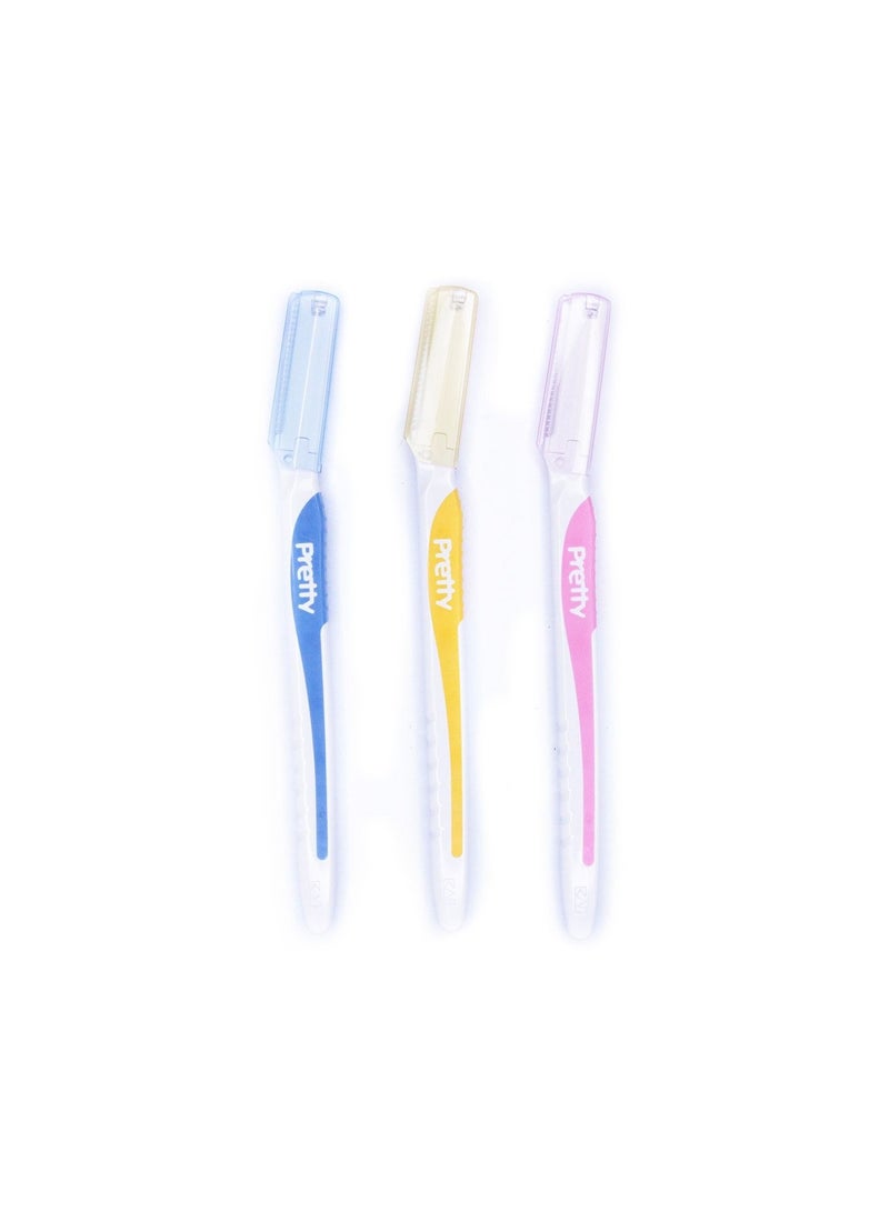 Pritty عبوة شفرات حلاقة لمسة حريرية 3 قطع - Image 2