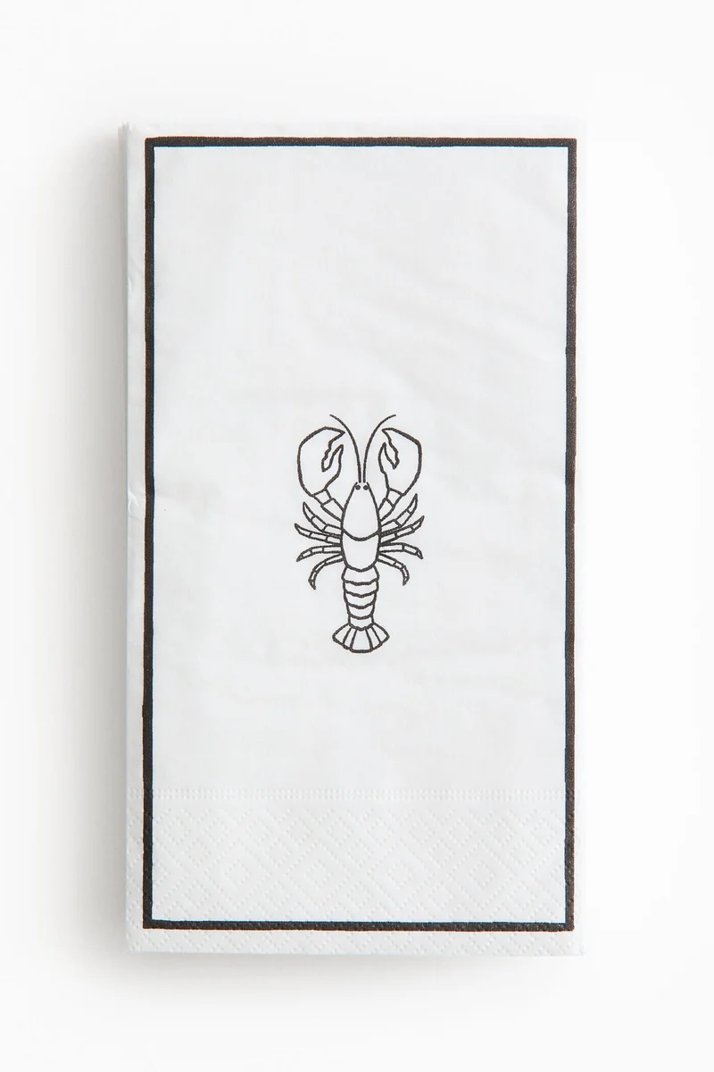 H&M 15-pack paper napkins