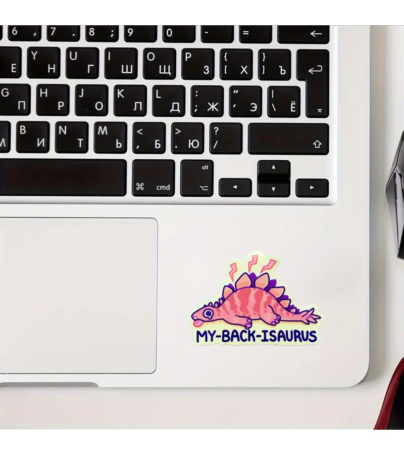 5Pcs Funny Vinyl Stickers for Water Bottles Laptops Adorable Decals - Image 4